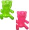 4E's Novelty 2 Pack Inflatable Gummy Bears - 36'' Large Fun Gummy Bear Party Decorations, Colorful Gummy Bear Decor, Perfect Gummy Bear Party Favors
